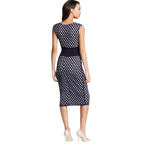 Bailey 44 Blue Cut Out Sleeveless Sheath Dress Small - Picture 2 of 9